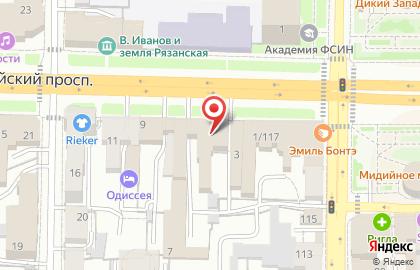 Рязанские подарки на карте
