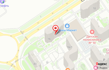 Студия натяжных потолков в Северном проезде на карте