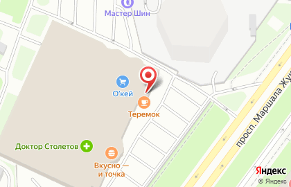 Салон связи Связной на проспекте Маршала Жукова на карте