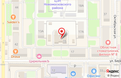 Социально-реабилитационный центр для несовершеннолетних № 3 в Туле на карте
