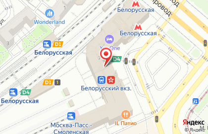 Кофейня Coffee на площади Тверской Заставы на карте