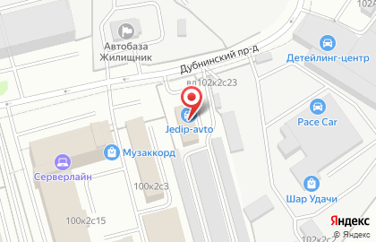 Торговая компания Джедип-авто на карте