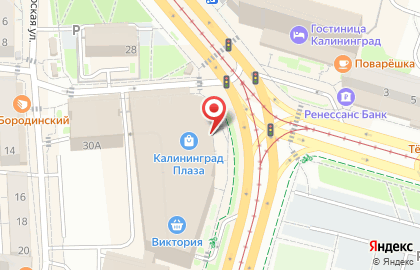 Салон связи МегаФон в Калининграде на карте