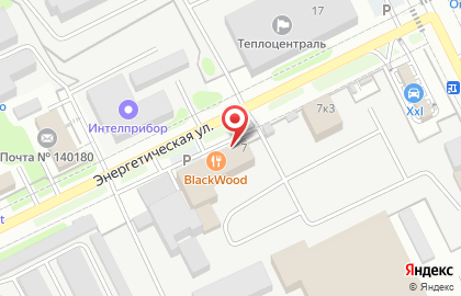 Магазин автозапчастей Движение на карте