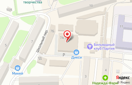 Универсам Fix Price, сеть универсамов в Базарном переулке на карте