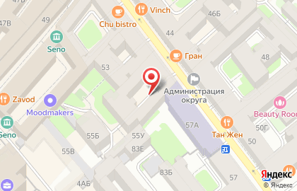 Магазин-ателье кожи и меха Уни-Трейд в Адмиралтейском районе на карте