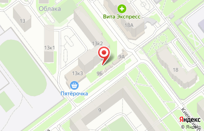 Киоск по продаже фруктов и овощей в Заволжском районе на карте