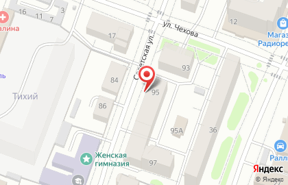 Салон мебели Покровский на Советской улице на карте