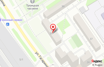 Парикмахерская Лаура на улице Гагарина на карте