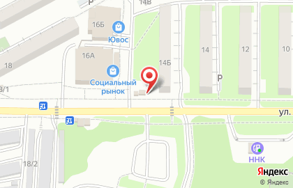 Продовольственный магазин Серышевский в Краснофлотском районе на карте