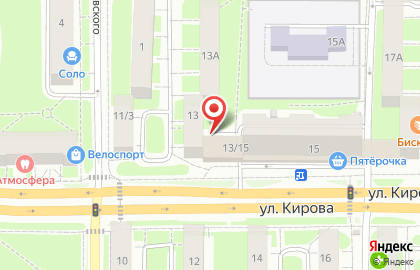 Банкомат Росгосстрах Банк, филиал в г. Смоленске на карте