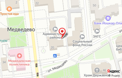 Столовая на Советской улице на карте