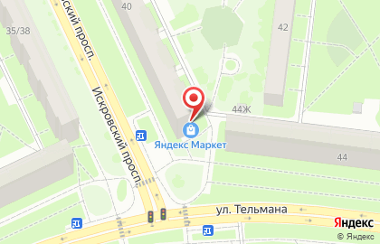 Магазин овощей и фруктов в Санкт-Петербурге на карте
