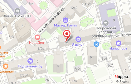 Салон эротического массажа Персона для мужчин на Курской на карте