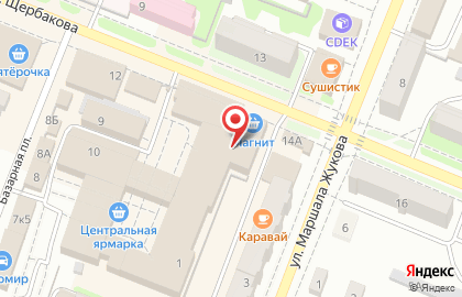 Магазин Fix Price на Базарной площади на карте