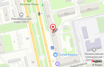 ОАО Банкомат, Липецккомбанк на улице Мира на карте