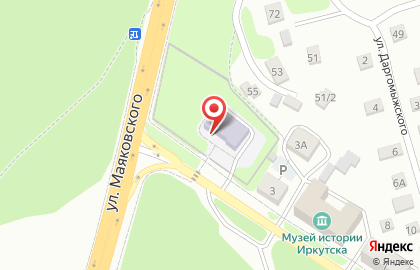 Детский сад №105 в Свердловском районе на карте