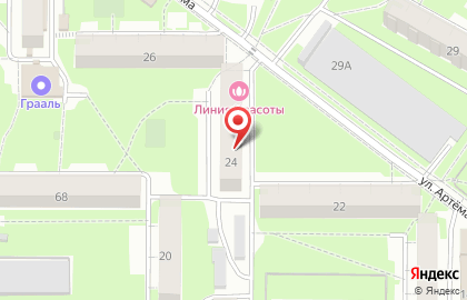 Магазин Красное & Белое в Ульяновске на карте