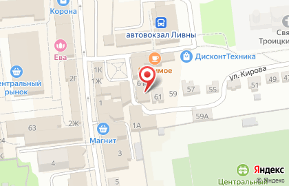 Красное & Белое в Орле на карте