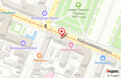 Салон Miele на Красноармейской улице на карте