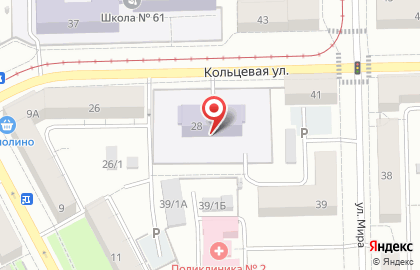 Детский сад №171 в Орджоникидзевском районе на карте