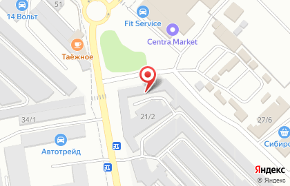 Сеть магазинов автозапчастей, ИП Магомедгаджиев М.А. в микрорайоне 17А на карте