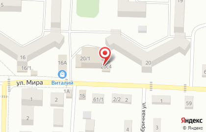 Сеть супермаркетов Магнит на улице Мира на карте