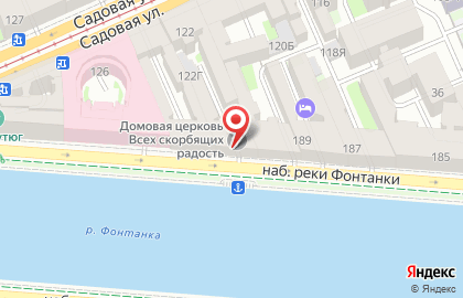 Всех скорбящих радость на карте
