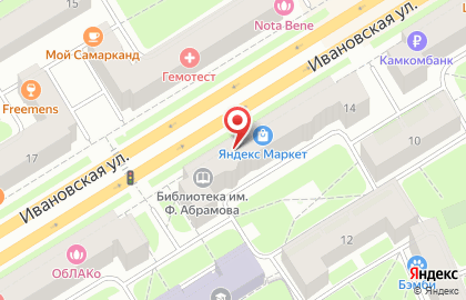 Торгово-производственная компания Ритус на Ивановской улице на карте