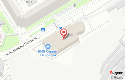 Перекресток на Калужской на карте