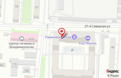 PROДВИЖЕНИЕ на 27-ой Северной улице на карте