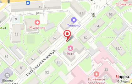 Адвокатский кабинет Евсюковой Т.В. на карте