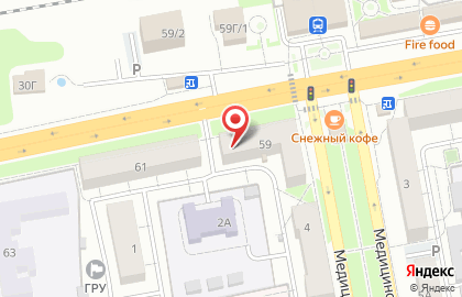 Ремонтная мастерская Абаюд в Свердловском районе на карте