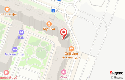 Служба доставки еды Так и Есть на проспекте Авиаторов Балтики на карте