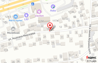 Ветеринарный кабинет в Кировском районе на карте