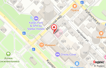Аистёнок в Морском переулке на карте