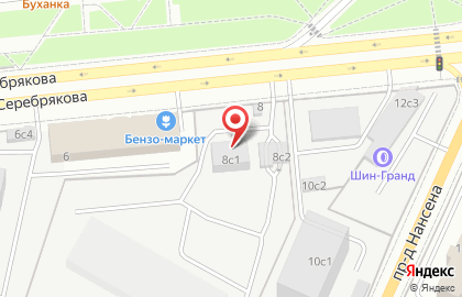 Компания СтройЭнергоМонтаж на проезде Серебрякова на карте