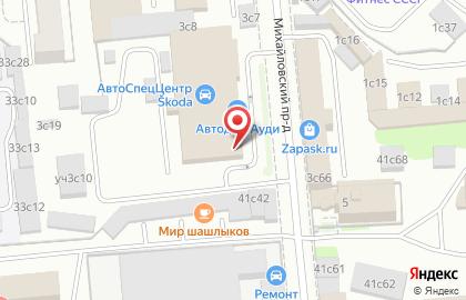 Автоцентр АвтоСпецЦентр на Волгоградском проспекте на карте