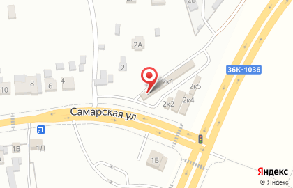 Мастерская по изготовлению памятников на Самарской улице на карте