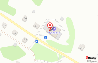 Хостел Рускеала на карте