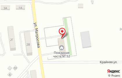 Пожарная часть №52, с. Троицкое на карте
