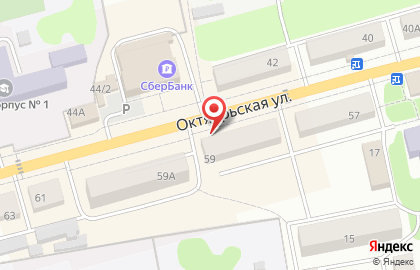 Ювелирный салон Бриллиантовая Ручка на Октябрьской улице в Донском на карте