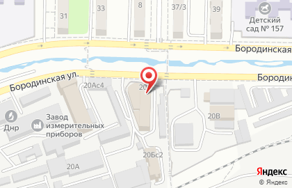 Торговая компания ТехМедСервис на Бородинской улице на карте