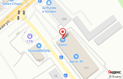 Магазин Мир Антенн в Октябрьском районе на карте