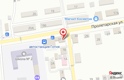 Микрокредитная компания Центрофинанс на Пролетарской улице на карте