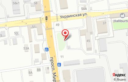 Аврора на улице Мира на карте