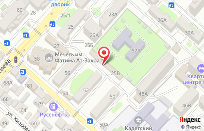 Гастроном Баракат в Советском районе на карте