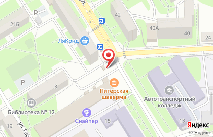 Киоск по продаже мясной продукции в Смоленске на карте