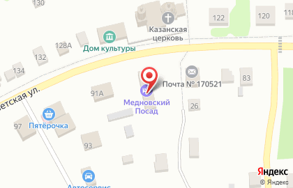 Аптека 36,6 на Советской улице на карте