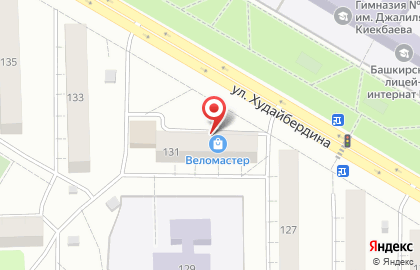 Семёрочка на улице Худайбердина на карте